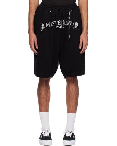 MASTERMIND WORLD Dリング ショートパンツ - ブラック