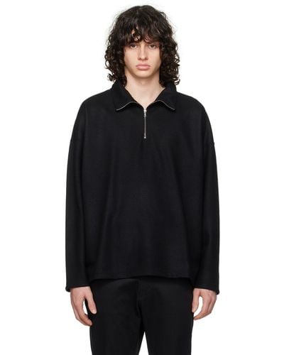 Sophnet Light Sweater - Black