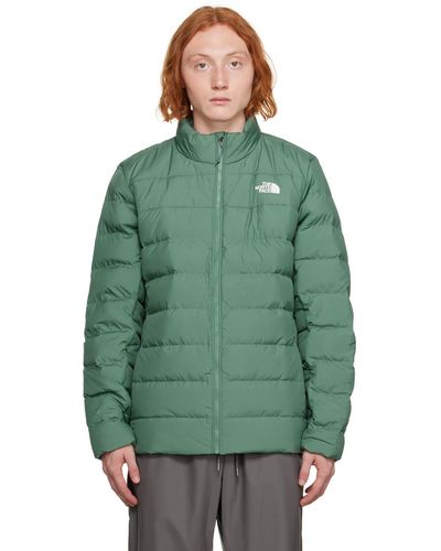 The North Face Green Aconcagua 3 Down Jacket