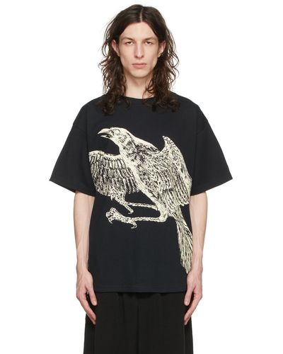 Yohji Yamamoto T-shirt édition new era - Noir