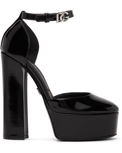 Black Platform heels and pumps for Women | Lyst