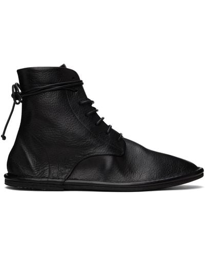 Marsèll Black Filo Boots