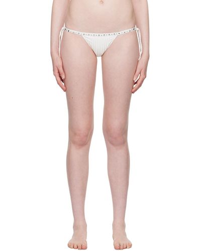 GIMAGUAS Culotte de bikini nina blanche
