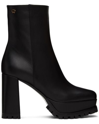 Gianvito Rossi Harlem Ankle Boots - Black