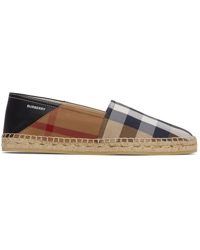 discretie Intens rustig aan Burberry Espadrille shoes and sandals for Men | Online Sale up to 53% off |  Lyst