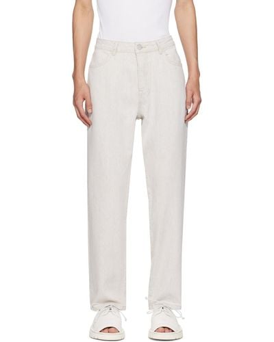 Rohe Straight-leg Jeans - White
