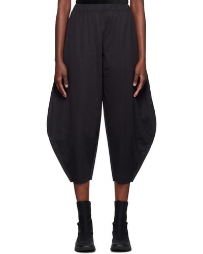 Pleats Please Issey Miyake Black A-poc Trousers