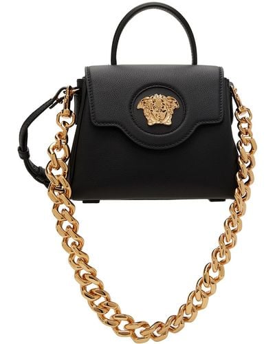 Versace Black Small 'la Medusa' Bag