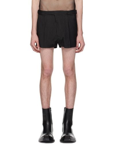 Egonlab Double Buckle Shorts - Black