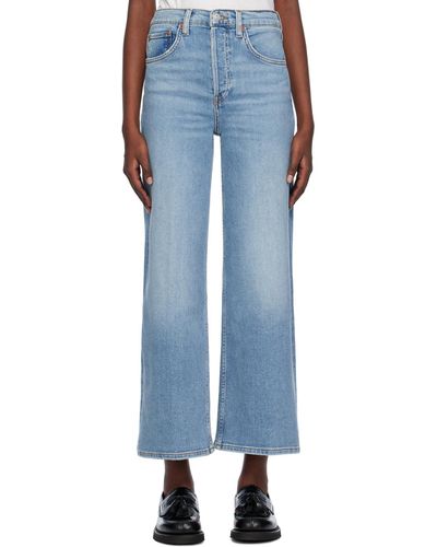 RE/DONE High-rise Jeans - Blue