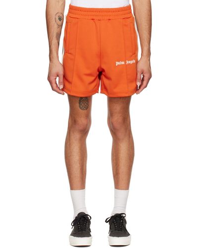 Palm Angels Classic Track Shorts - Orange