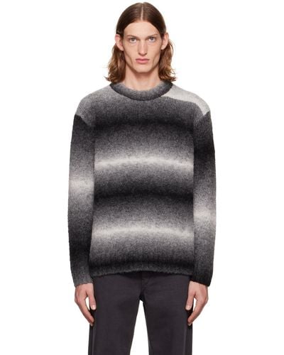 JOSEPH Printed Sweater - Black
