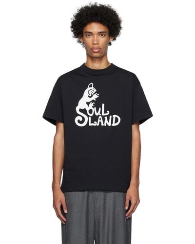 Soulland Spring Devil Tシャツ - ブラック