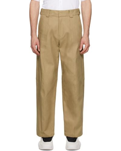 Alexander Wang Beige Tailored Trousers - Natural