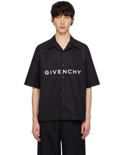 Givenchy Chemise droite noire