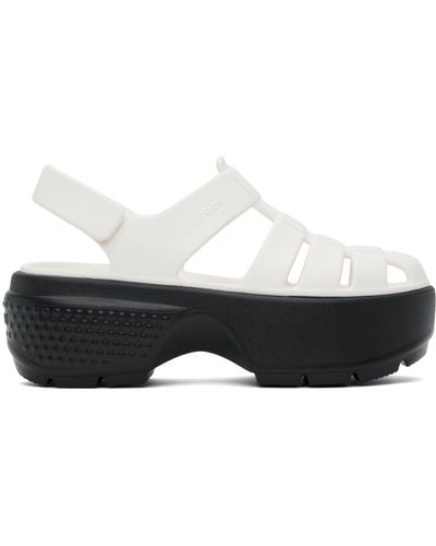 Crocs™ Stomp Fisherman Sandals - Black