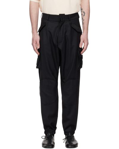 Magliano Black Multipocket Cargo Trousers