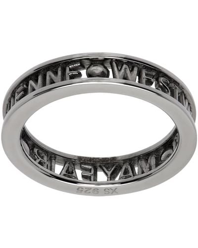 Vivienne Westwood Gunmetal Westminster Ring - Metallic