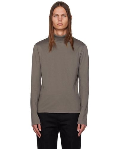 Acne Studios Long Sleeve Turtleneck - Black