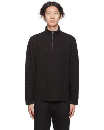 Vince Dimensional Sweater - Black