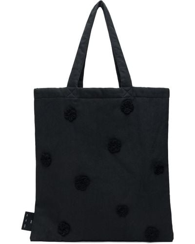 Song For The Mute Daisy Tote - Black