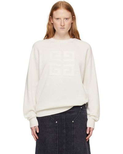 Givenchy 4G Sweater - White