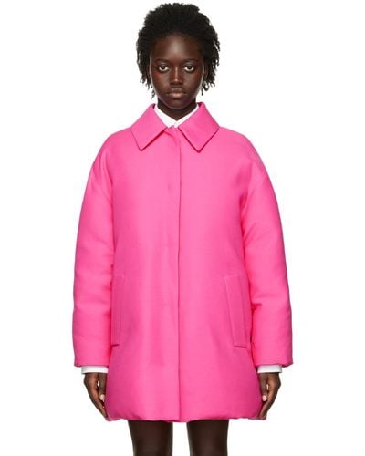 Valentino Pocket Down Jacket - Pink