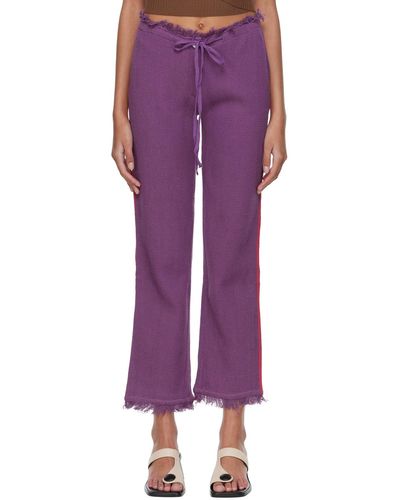 GIMAGUAS Comporta Trousers - Purple