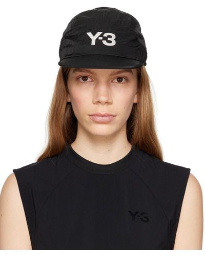 Y-3 Webbing キャップ - ブラック