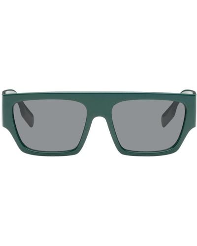 Burberry Green Square Sunglasses - Grey