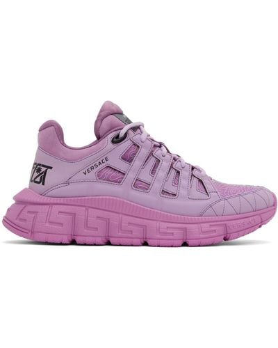 Versace Trigreca Sneakers - Purple