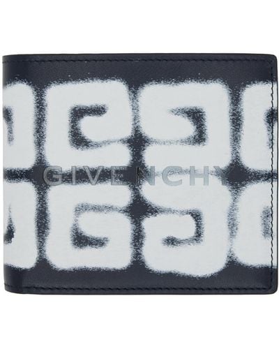 Givenchy Navy 4g Wallet - Blue