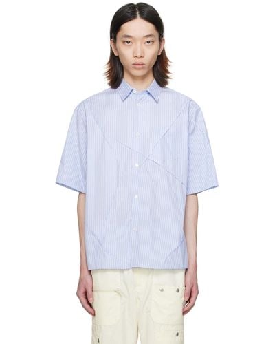 Undercover Blue Pinched Seam Shirt