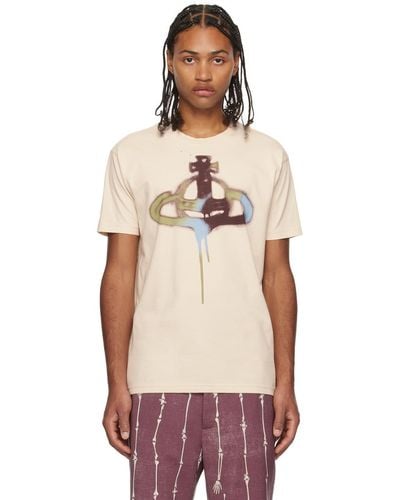 Vivienne Westwood Spray Orb Classic Tシャツ - レッド