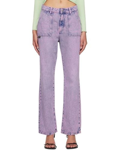 AVAVAV Ssense Exclusive Jeans - Purple