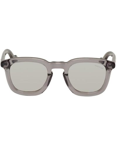 Moncler Transparent Mr Ml 0006 Sunglasses - Grey