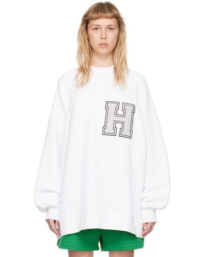 Halfboy Patch Sweatshirt - White