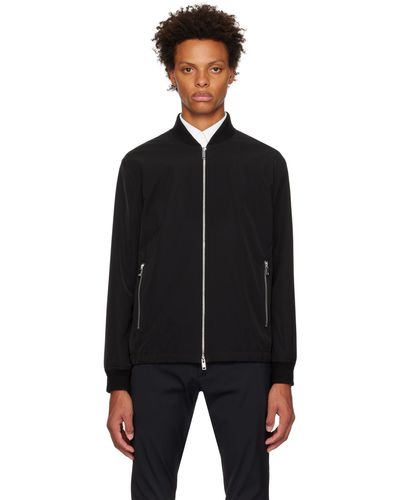 Theory Blouson aviateur noir à glissière