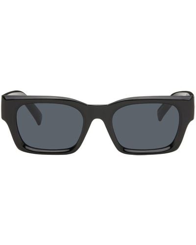 Le Specs Black Shmood Sunglasses