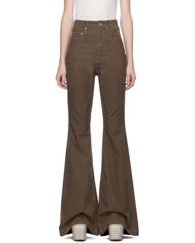 Rick Owens Gray Bolan Jeans - Multicolor