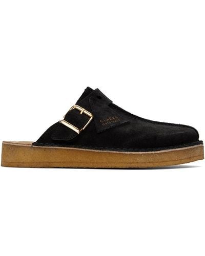 Clarks Mules trek noires