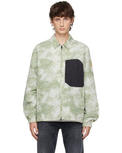 PS by Paul Smith Green Printed Jacket - Multicolour