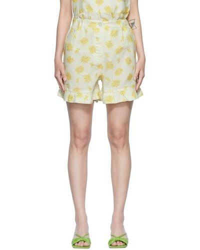 Helmstedt Off- Mira Shorts - Yellow