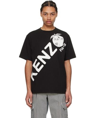 KENZO Paris Logo T-shirt - Black