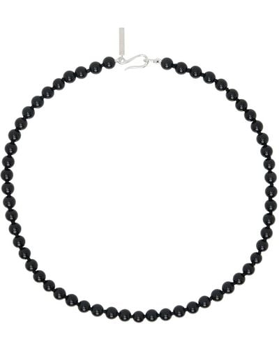 Sophie Buhai Tiny Collar Necklace - Black
