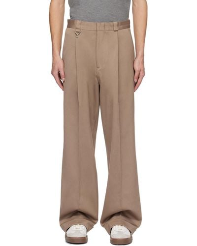 Eytys Beige Roxane Trousers - Natural