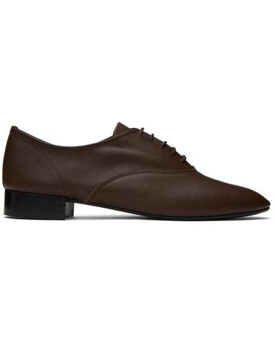 Repetto Chaussures oxford zizi brunes - Noir