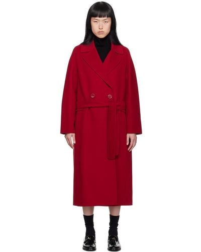 Max Mara Red Zenith Coat