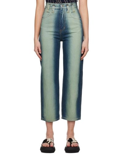 Eckhaus Latta baggy Ux Jeans - Blue