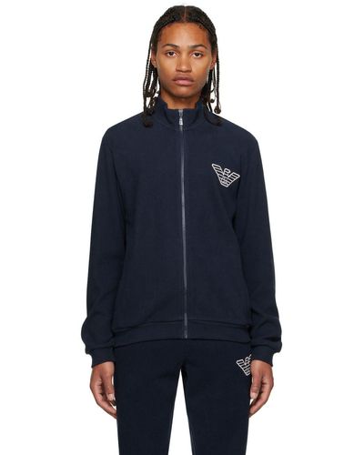 Armani zip up shop sweater